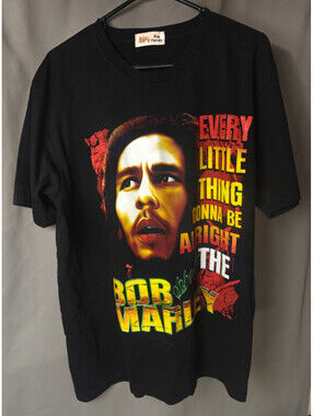Vintage Bob Marley “Every Little Thing...”. Black.  Size XL